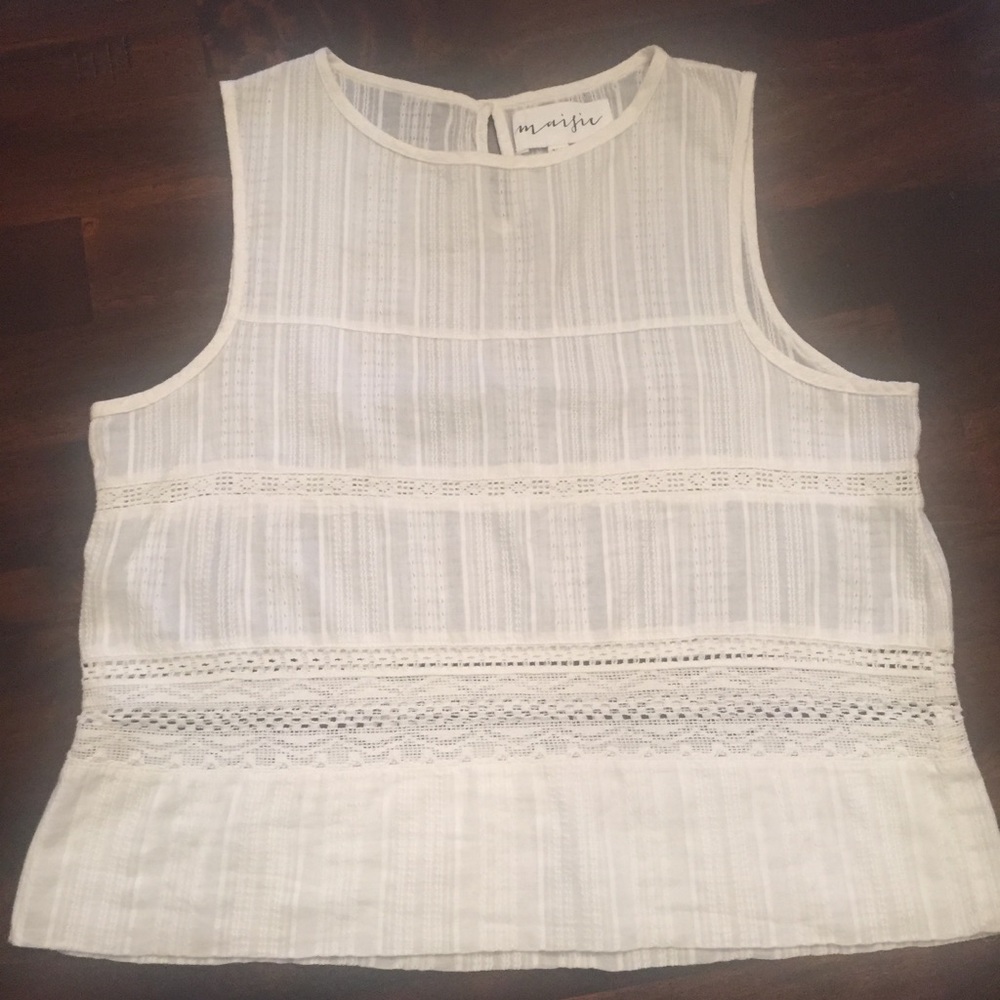 Anthropologie Maisie sleeveless top XS